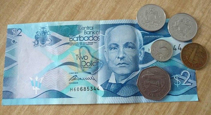 moeda barbados barbadian dollar