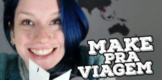 Necessaire de viagem: maquiagem e apetrechos!