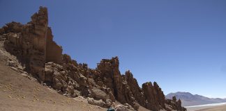 Salar de Tara no Atacama é incrível! rochas catedrais de tara atacama
