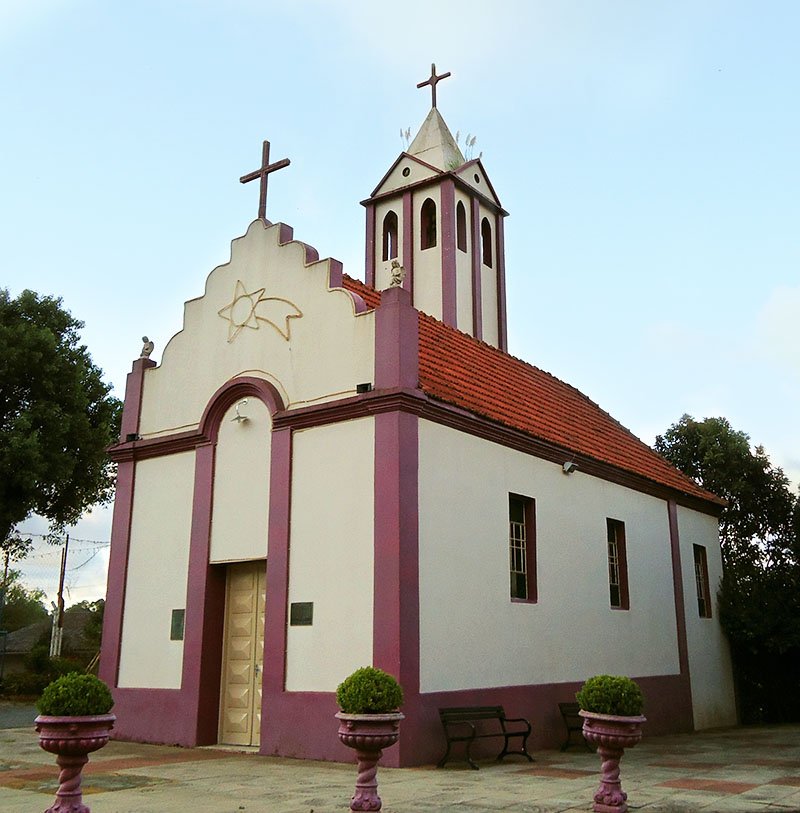 igreja construida com vinho bento goncalves