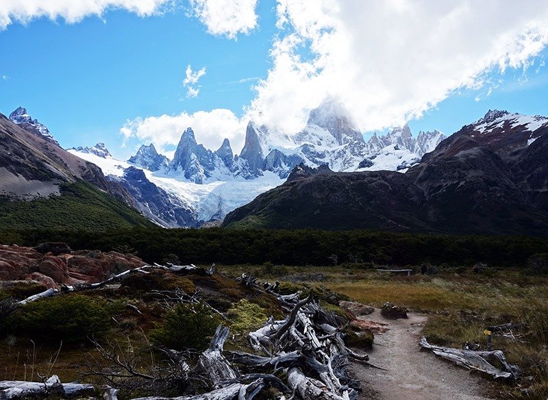 trilha ao monte fitz roy patagonia argentina