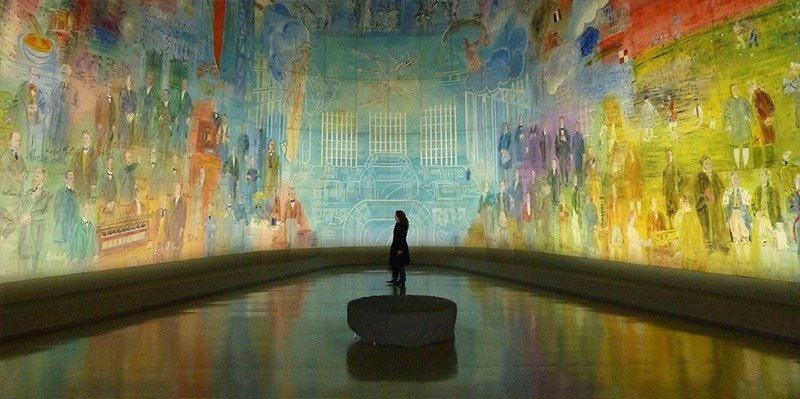 Fada da Eletricidade de Raoul Dufy museu de arte moderna paris