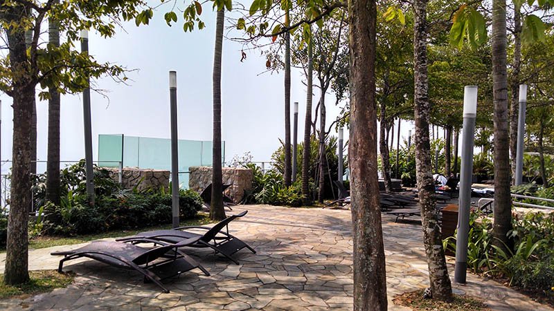 area piscina marina bay sands cingapura