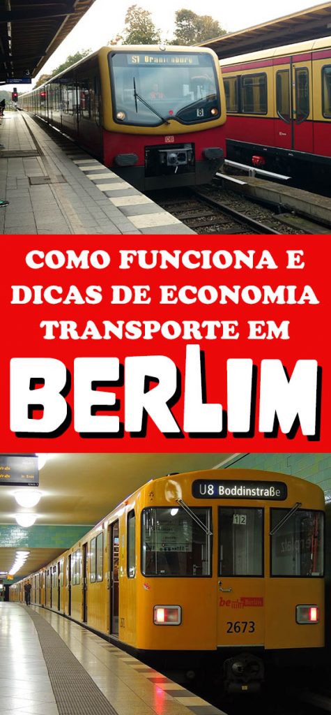 Transporte em Berlim, metro, tram tickets baratos