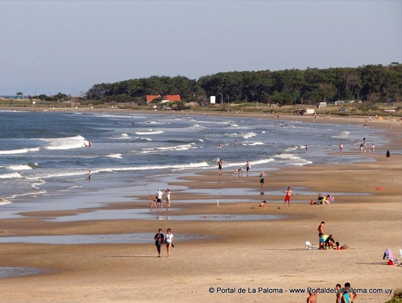 praia no uruguai la paloma itinerario
