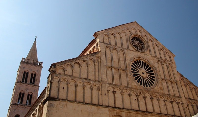 igreja torre do sino em zadar croacia