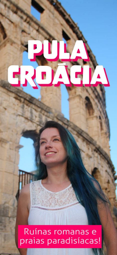 Viagem na Croacia, Pula na Istria, ruinas romanas e praias azuis