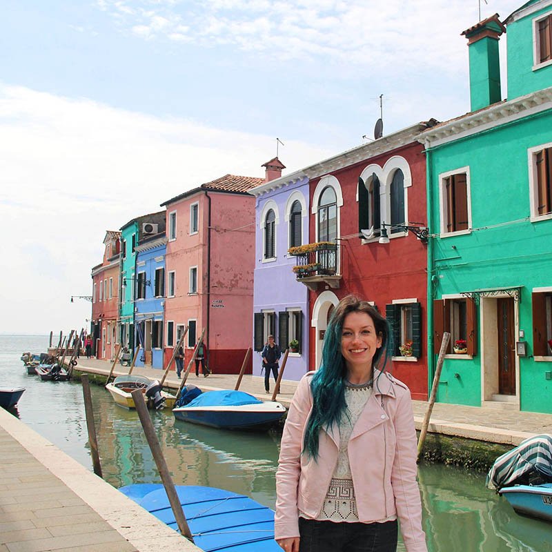 veneza ilha burano casinhas coloridas