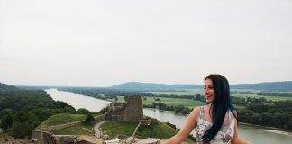 Explorando as ruínas do Castelo Devín na Bratislava vista do topo do castelo devin ruinas bratislava