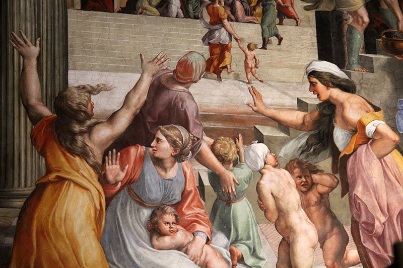 sala de rafael pinturas afrescos museus vaticanos