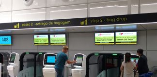 Como é voar com a TAP Air Portugal: Lisboa – SP ou POA despache automatico de mala tap aeroporto lisboa