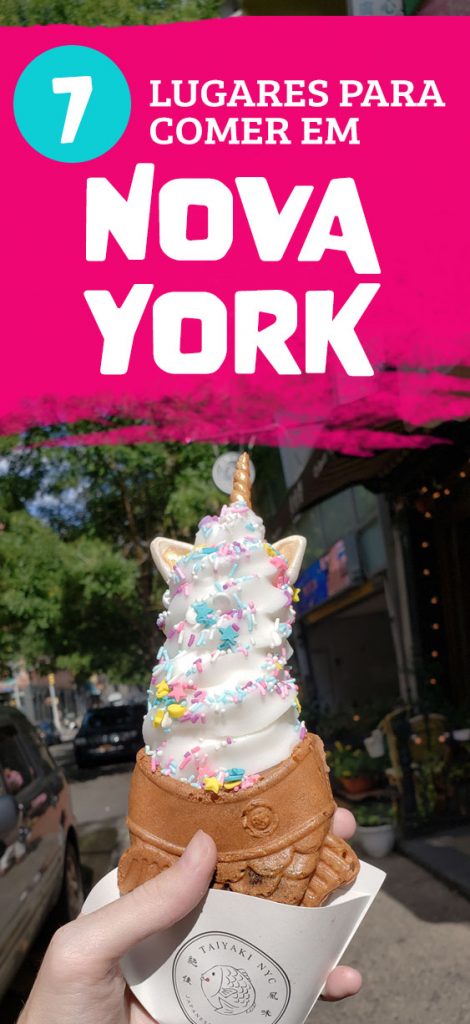 7 Lugares para comer em Nova York, sorvete de unicórnio