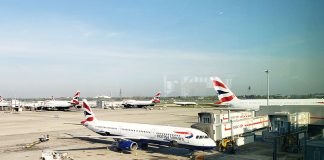 Como é voar British Airways São Paulo para Londres e Milão Terminal da British Airways no aeroporto Heathrow em Londres