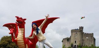 O que fazer em Cardiff: guia de viagem completo! O Dragão é símbolo do País de Gales