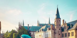 O que fazer em Bruges Bélgica: dicas e pontos turísticos lugares legais em bruges Rozenhoedkaai