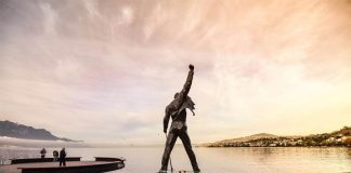 Queen Studio Experience: como Freddie Mercury me fez chorar em uma viagem estatua freddie em montreux